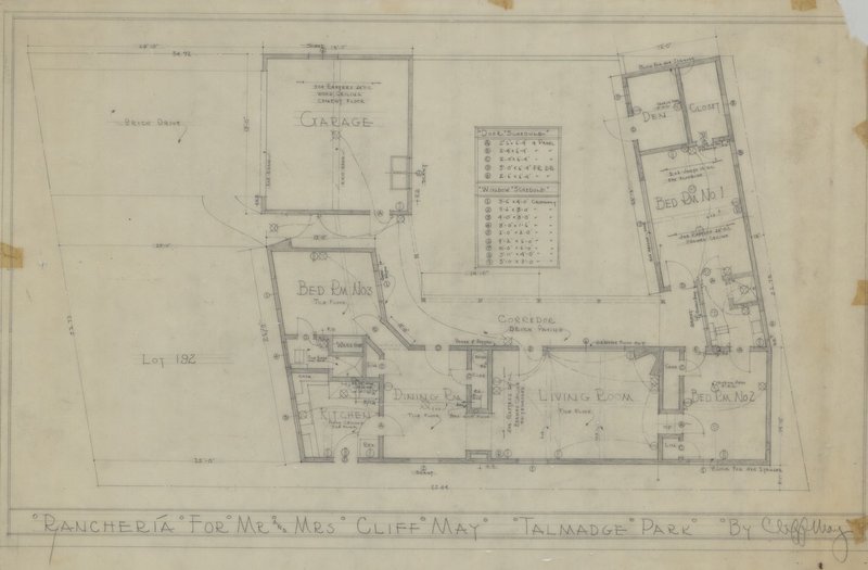 Cliff May: May house #1 (San Diego, Calif.)