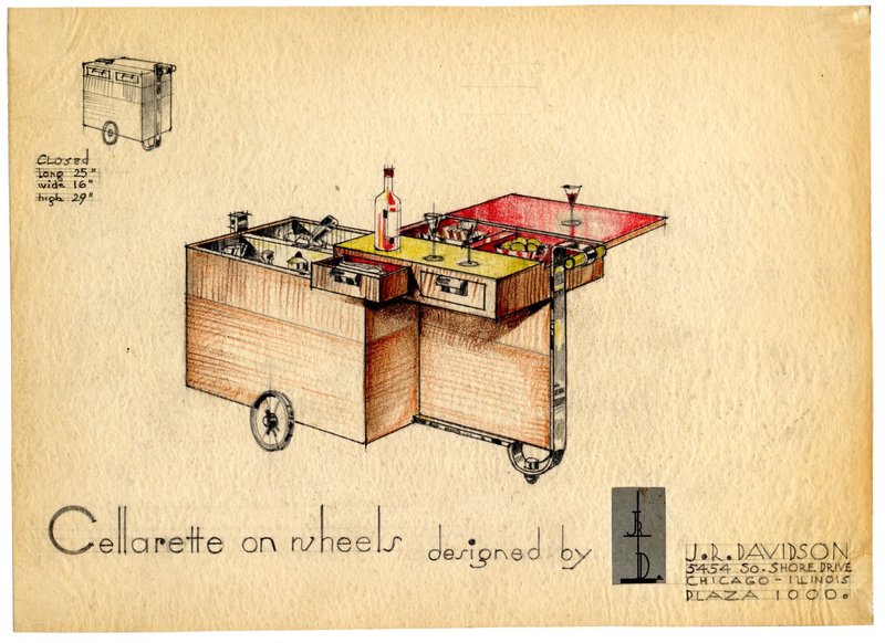 J.R. Davidson: Cellarette on Wheels (Chicago, Illinois)