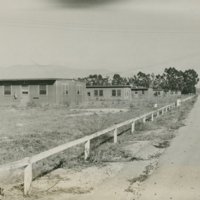 World War II Marine base and future site of the UC Santa Barbara campus: view of buildings