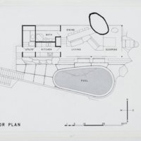 Albert Frey: Frey House 2, plan